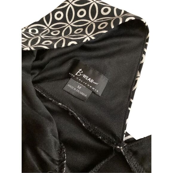 Vintage Byerwear Too Geometric Dress Low Cut Back Formal Wedding Occupational - Picture 11 of 11